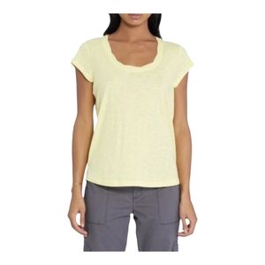 Sanctuary Light Yellow Short Sleeve Tee